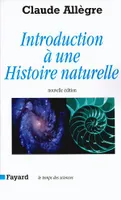 Introduction à une histoire naturelle, Nouvelle édition