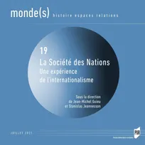 La Société des nations, Une expérience de l'internationalisme