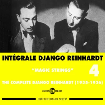 DJANGO REINHARDT INTEGRALE VOL 4 MAGIC STRINGS 1935 COFFRET DOUBLE CD AUDIO