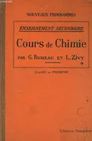 NOUVEAUX PROHGRAMMES - ENSEIGNEMENT SECONDAIRE - COURS DE CHIMIE - CLASSE DE PREMIERE