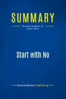Summary: Start with No, Review and Analysis of Camp's Book