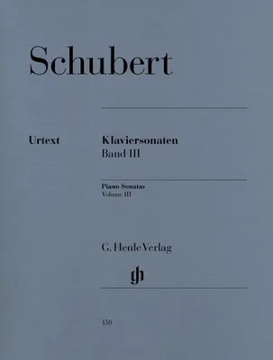 Klaviersonaten, Piano Sonatas, Volume III (Early and Unfinished Sonatas)
