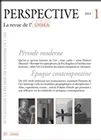 Perspective. La revue de l'INHA, n° 1/2013, Période moderne/Époque contemporaine