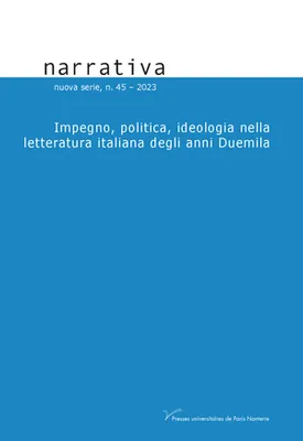 Narrativa. Impegno, politica, ideologia nella letteratura italiana degli anni Duemila