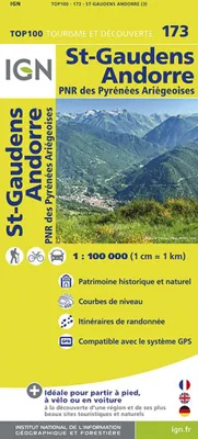 Top 100, 173, Aed Top100173 Saint-Gaudens/Andorre  1/100.0000