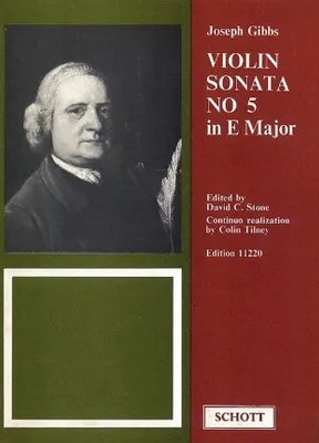Sonata No. 5 in E Major, violin and basso continuo.