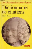 Dictionnaire de citations.