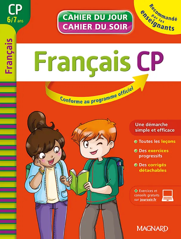 Livres Scolaire-Parascolaire Primaire Cahier du Jour/Cahier du Soir Français CP Collectif