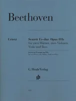 Sextet In E Flat Op.81b - Urtext Parts, für zwei Hörner, zwei Violinen, Viola und Bass