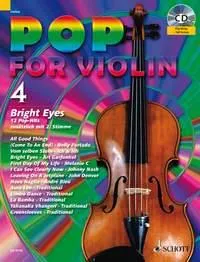 Pop for Violin, Bright Eyes. Vol. 4. 1-2 violins.