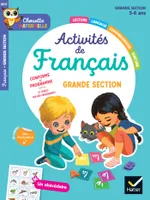Maternelle Activités de français Grande Section - 5 ans, Chouette entrainement Par Matière