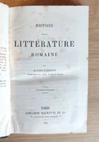 Histoire de la Litterature Romaine