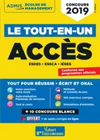 Concours ACCES - Le Tout-en-un, Concours 2019 - ESDES, ESSCA, IESEG