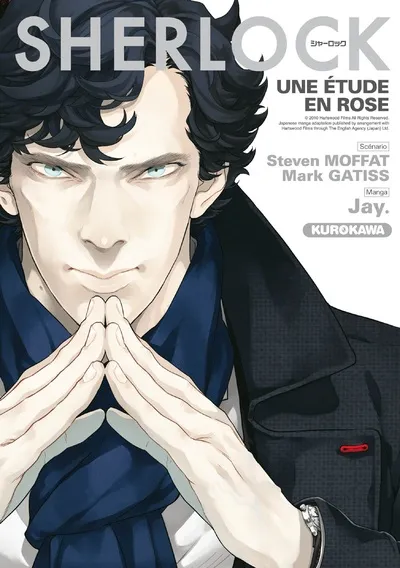 Livres Mangas Seinen 1, Sherlock - épisode 01, Une étude en rose Steven Moffat