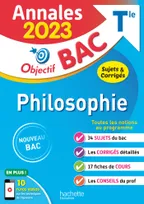 Annales Objectif BAC 2023 - Philosophie