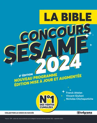 La bible du concours SESAME, 2024