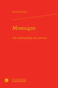 Montaigne, Une anthropologie des passions