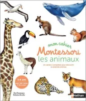 Mon cahier Montessori les animaux des continents