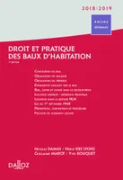 Droit et pratique des baux d'habitation 2018/19 - 9e ed.