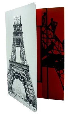 (Pvc) - 6,90e - Chemise A Elastique Tour Eiffel