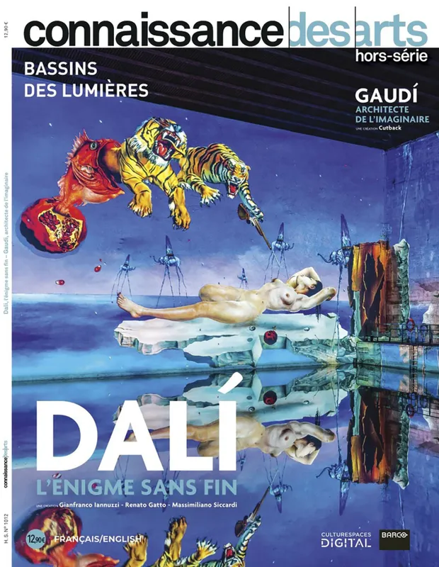 Livres Arts Catalogues d'exposition Dali, Gaudi : Bassin des Lumières, Bordeaux XXX