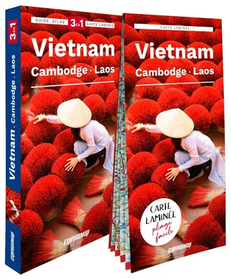 Vietnam, Cambodge, Laos (guide 3en1)