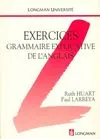 Exercices, grammaire explicative de l'anglais