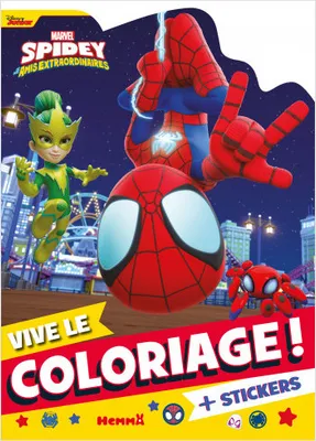 Marvel Spidey et ses amis extraordinaires - Vive le coloriage ! (Spidey et Electro)