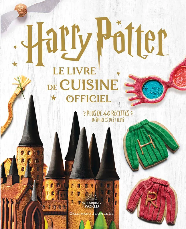 Jeux et Jouets Loisirs créatifs Cuisiner avec les enfants Livres de cuisine Harry Potter - Harry Potter - Le livre de cuisine officiel, Plus de 40 recettes inspirées des films Collectif