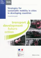 Strategies for sustainable mobility in cities in developing countries, a practical guide