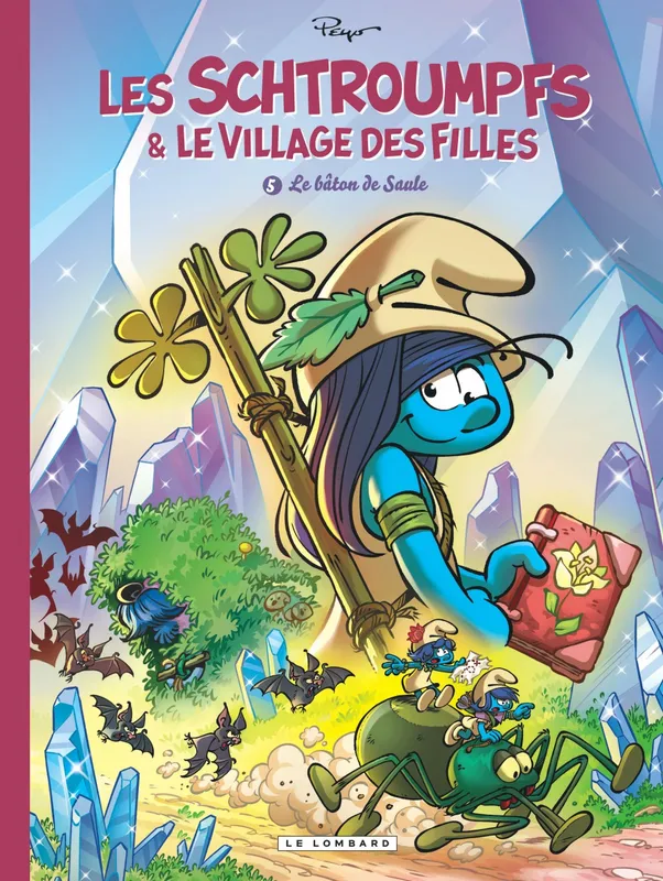 Livres BD BD adultes Les Schtroumpfs et le village des filles - Tome 5 - Le bâton de Saule Parthoens, Culliford Thierry