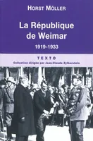 La République de Weimar, 1919-1933
