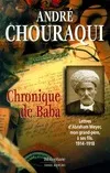 Chronique de Baba Chouraqui, André