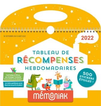Tableau de récompenses hebdomadaires Mémoniak 2021-2022