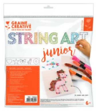 Kit string art junior"Nature" Graines créatives