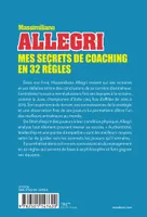 Livres Loisirs Sports Gagner c'est si simple en 32 règles coaching, en 32 règles de coaching Massimiliano Allegri