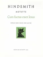 13 Motetten, Nr. 9 Cum factus esset Jesus (Luk. 2, 42-52). soprano or tenor and piano.