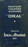 RADIATEURS, CHAUDIERES, ACCESSOIRES 'IDEAL', FABRICATIONS IDEAL-STANDARD, CATALOGUE N° 34