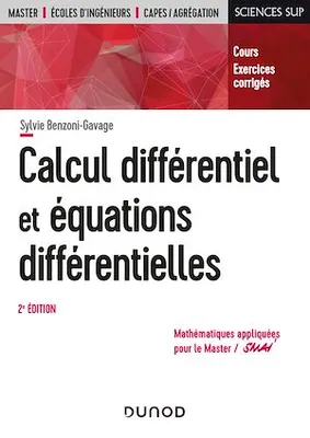 Calcul différentiel et équations différentielles - 2e éd., Cours et exercices corrigés