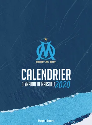 Calendrier mural Officiel Olympique de Marseille 2020