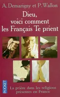 Dieu, voici comment les Français Te prient, la prière dans les religions présentes en France