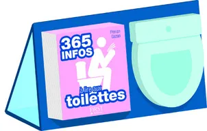 365 infos à lire aux toilettes - Almanach + bloc-notes