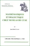 Mathématique et dialectique chez Nicolas de Cues