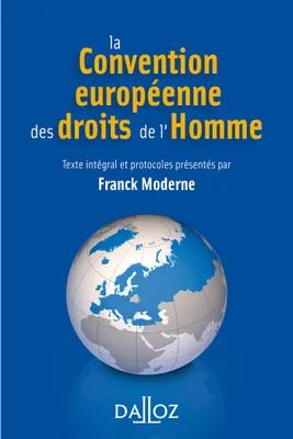 Convention européenne des droits de l'homme (La). 4e éd.