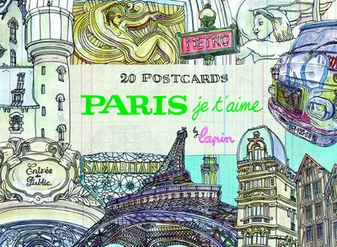 Paris, je t'aime - 20 Postcards /anglais