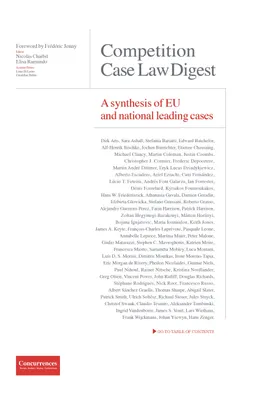 2015 Competition Case Law Digest - A Synthesis of EU and National Leading Cases