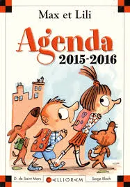 Max et Lili / agenda 2015-2016