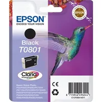 cartouche encre epson T0801 noir mq colibri