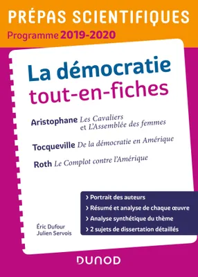 La démocratie tout-en-fiches - Prépas scientifiques - Programme 2019-2020, Tout-en-fiches