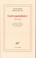 Correspondance 1919 - 1935